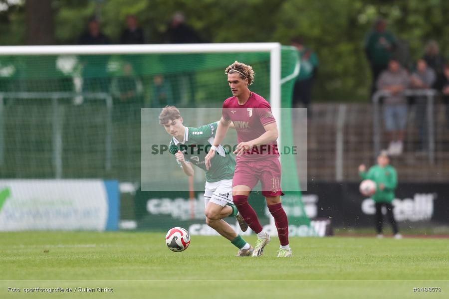 sport, action, Schweinfurt, Sachs Stadion, Regionalliga Bayern, Fussball, FCS, FCA, FC Augsburg II, BFV, 34. Spieltag, 16.05.2025, 1. FC Schweinfurt 1905 - Bild-ID: 2488572 sport, action, Schweinfurt, Sachs Stadion, Regionalliga Bayern, Fussball, FCS, FCA, FC Augsburg II, BFV, 34. Spieltag, 16.05.2025, 1. FC Schweinfurt 1905 - Bild-ID: 2488572