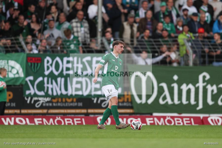sport, action, Schweinfurt, Sachs Stadion, Regionalliga Bayern, Fussball, FCS, FCA, FC Augsburg II, BFV, 34. Spieltag, 16.05.2025, 1. FC Schweinfurt 1905 - Bild-ID: 2488635 sport, action, Schweinfurt, Sachs Stadion, Regionalliga Bayern, Fussball, FCS, FCA, FC Augsburg II, BFV, 34. Spieltag, 16.05.2025, 1. FC Schweinfurt 1905 - Bild-ID: 2488635