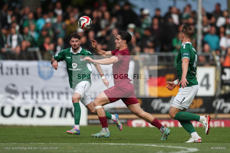 sport, action, Schweinfurt, Sachs Stadion, Regionalliga Bayern, Fussball, FCS, FCA, FC Augsburg II, BFV, 34. Spieltag, 16.05.2025, 1. FC Schweinfurt 1905 - Bild-ID: 2488696 sport, action, Schweinfurt, Sachs Stadion, Regionalliga Bayern, Fussball, FCS, FCA, FC Augsburg II, BFV, 34. Spieltag, 16.05.2025, 1. FC Schweinfurt 1905 - Bild-ID: 2488696