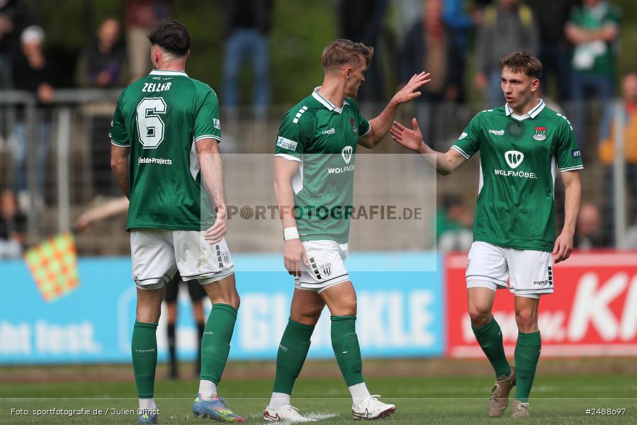 sport, action, Schweinfurt, Sachs Stadion, Regionalliga Bayern, Fussball, FCS, FCA, FC Augsburg II, BFV, 34. Spieltag, 16.05.2025, 1. FC Schweinfurt 1905 - Bild-ID: 2488697 sport, action, Schweinfurt, Sachs Stadion, Regionalliga Bayern, Fussball, FCS, FCA, FC Augsburg II, BFV, 34. Spieltag, 16.05.2025, 1. FC Schweinfurt 1905 - Bild-ID: 2488697