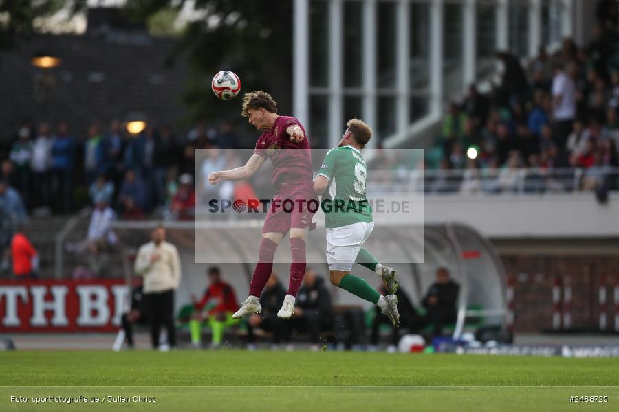 sport, action, Schweinfurt, Sachs Stadion, Regionalliga Bayern, Fussball, FCS, FCA, FC Augsburg II, BFV, 34. Spieltag, 16.05.2025, 1. FC Schweinfurt 1905 - Bild-ID: 2488725 sport, action, Schweinfurt, Sachs Stadion, Regionalliga Bayern, Fussball, FCS, FCA, FC Augsburg II, BFV, 34. Spieltag, 16.05.2025, 1. FC Schweinfurt 1905 - Bild-ID: 2488725