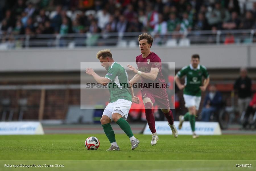 sport, action, Schweinfurt, Sachs Stadion, Regionalliga Bayern, Fussball, FCS, FCA, FC Augsburg II, BFV, 34. Spieltag, 16.05.2025, 1. FC Schweinfurt 1905 - Bild-ID: 2488727 sport, action, Schweinfurt, Sachs Stadion, Regionalliga Bayern, Fussball, FCS, FCA, FC Augsburg II, BFV, 34. Spieltag, 16.05.2025, 1. FC Schweinfurt 1905 - Bild-ID: 2488727
