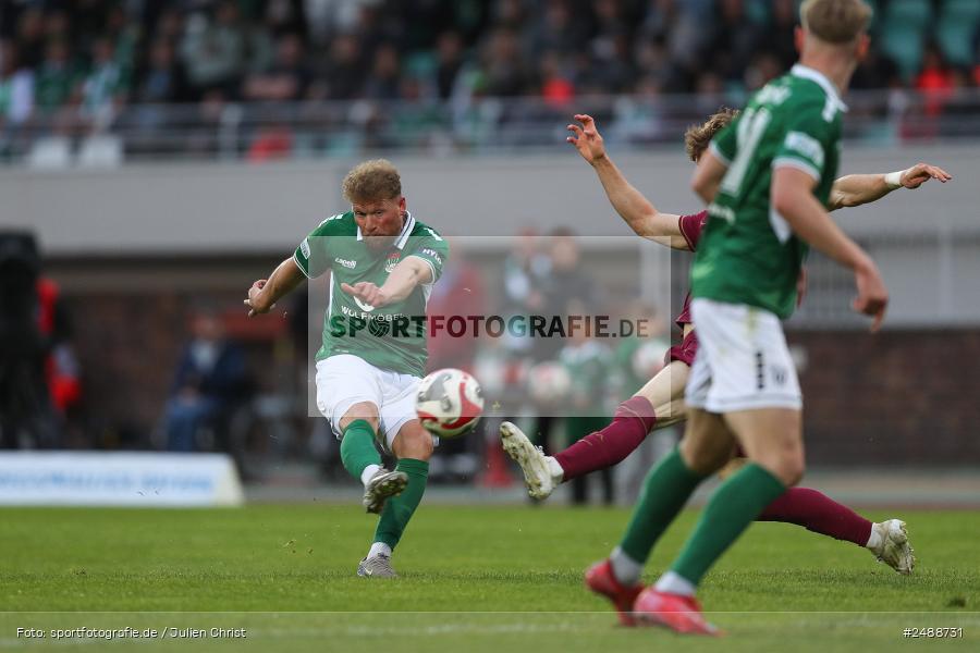 sport, action, Schweinfurt, Sachs Stadion, Regionalliga Bayern, Fussball, FCS, FCA, FC Augsburg II, BFV, 34. Spieltag, 16.05.2025, 1. FC Schweinfurt 1905 - Bild-ID: 2488731 sport, action, Schweinfurt, Sachs Stadion, Regionalliga Bayern, Fussball, FCS, FCA, FC Augsburg II, BFV, 34. Spieltag, 16.05.2025, 1. FC Schweinfurt 1905 - Bild-ID: 2488731