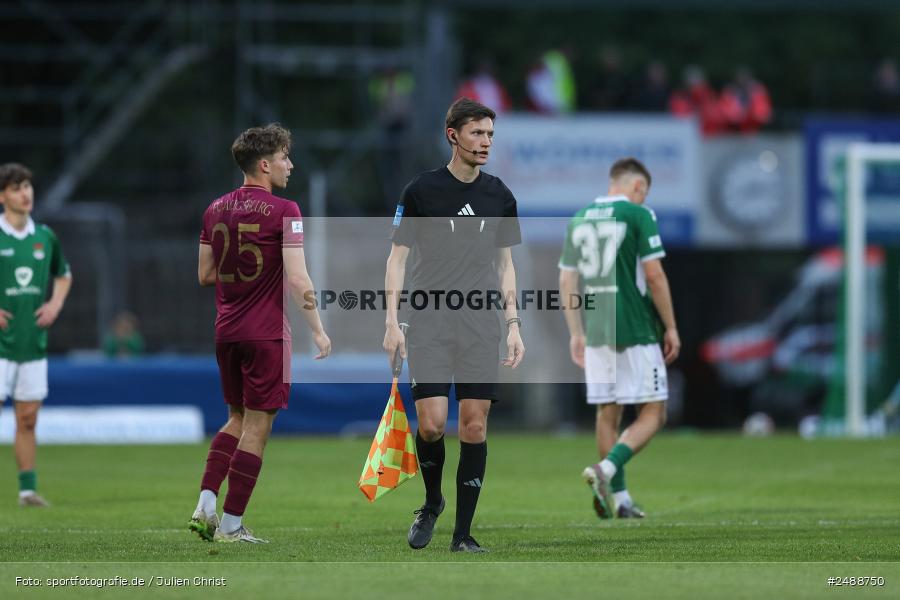 sport, action, Schweinfurt, Sachs Stadion, Regionalliga Bayern, Fussball, FCS, FCA, FC Augsburg II, BFV, 34. Spieltag, 16.05.2025, 1. FC Schweinfurt 1905 - Bild-ID: 2488750 sport, action, Schweinfurt, Sachs Stadion, Regionalliga Bayern, Fussball, FCS, FCA, FC Augsburg II, BFV, 34. Spieltag, 16.05.2025, 1. FC Schweinfurt 1905 - Bild-ID: 2488750
