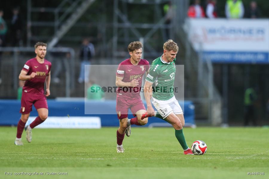 sport, action, Schweinfurt, Sachs Stadion, Regionalliga Bayern, Fussball, FCS, FCA, FC Augsburg II, BFV, 34. Spieltag, 16.05.2025, 1. FC Schweinfurt 1905 - Bild-ID: 2488768 sport, action, Schweinfurt, Sachs Stadion, Regionalliga Bayern, Fussball, FCS, FCA, FC Augsburg II, BFV, 34. Spieltag, 16.05.2025, 1. FC Schweinfurt 1905 - Bild-ID: 2488768
