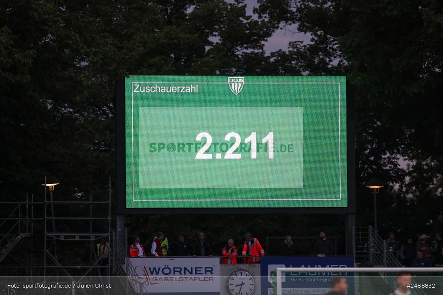 sport, action, Schweinfurt, Sachs Stadion, Regionalliga Bayern, Fussball, FCS, FCA, FC Augsburg II, BFV, 34. Spieltag, 16.05.2025, 1. FC Schweinfurt 1905 - Bild-ID: 2488832 sport, action, Schweinfurt, Sachs Stadion, Regionalliga Bayern, Fussball, FCS, FCA, FC Augsburg II, BFV, 34. Spieltag, 16.05.2025, 1. FC Schweinfurt 1905 - Bild-ID: 2488832