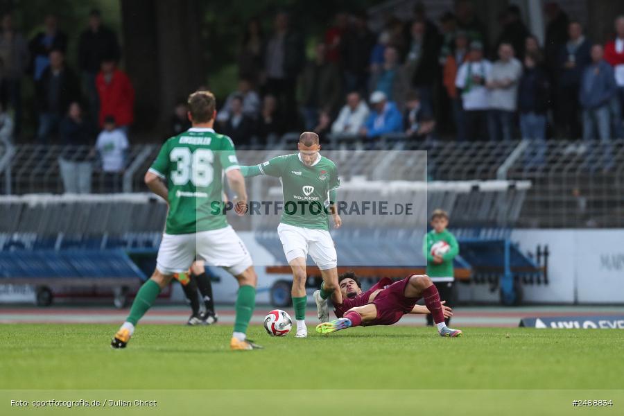 sport, action, Schweinfurt, Sachs Stadion, Regionalliga Bayern, Fussball, FCS, FCA, FC Augsburg II, BFV, 34. Spieltag, 16.05.2025, 1. FC Schweinfurt 1905 - Bild-ID: 2488834 sport, action, Schweinfurt, Sachs Stadion, Regionalliga Bayern, Fussball, FCS, FCA, FC Augsburg II, BFV, 34. Spieltag, 16.05.2025, 1. FC Schweinfurt 1905 - Bild-ID: 2488834