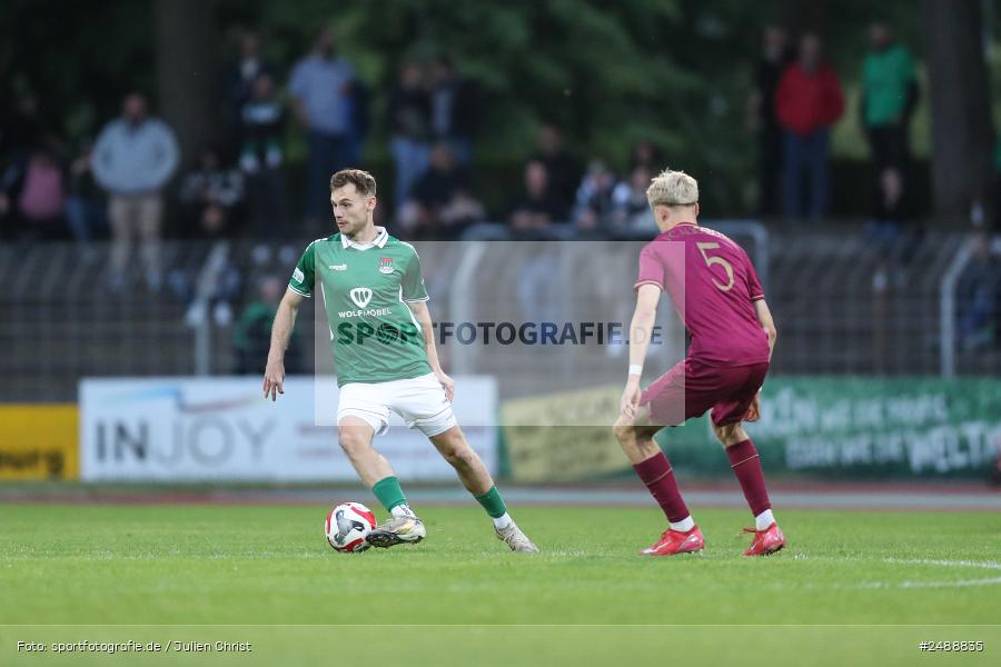 sport, action, Schweinfurt, Sachs Stadion, Regionalliga Bayern, Fussball, FCS, FCA, FC Augsburg II, BFV, 34. Spieltag, 16.05.2025, 1. FC Schweinfurt 1905 - Bild-ID: 2488835 sport, action, Schweinfurt, Sachs Stadion, Regionalliga Bayern, Fussball, FCS, FCA, FC Augsburg II, BFV, 34. Spieltag, 16.05.2025, 1. FC Schweinfurt 1905 - Bild-ID: 2488835