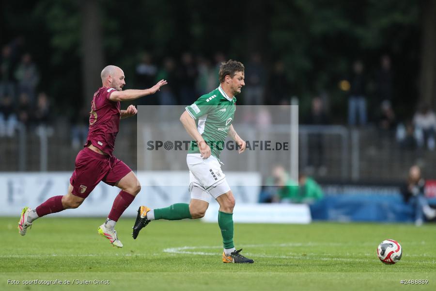 sport, action, Schweinfurt, Sachs Stadion, Regionalliga Bayern, Fussball, FCS, FCA, FC Augsburg II, BFV, 34. Spieltag, 16.05.2025, 1. FC Schweinfurt 1905 - Bild-ID: 2488839