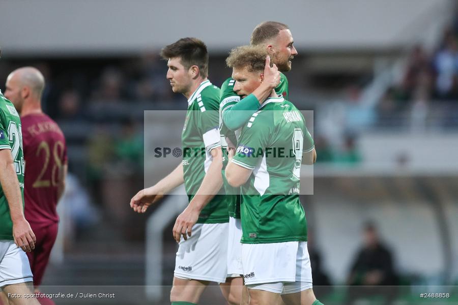 sport, action, Schweinfurt, Sachs Stadion, Regionalliga Bayern, Fussball, FCS, FCA, FC Augsburg II, BFV, 34. Spieltag, 16.05.2025, 1. FC Schweinfurt 1905 - Bild-ID: 2488858