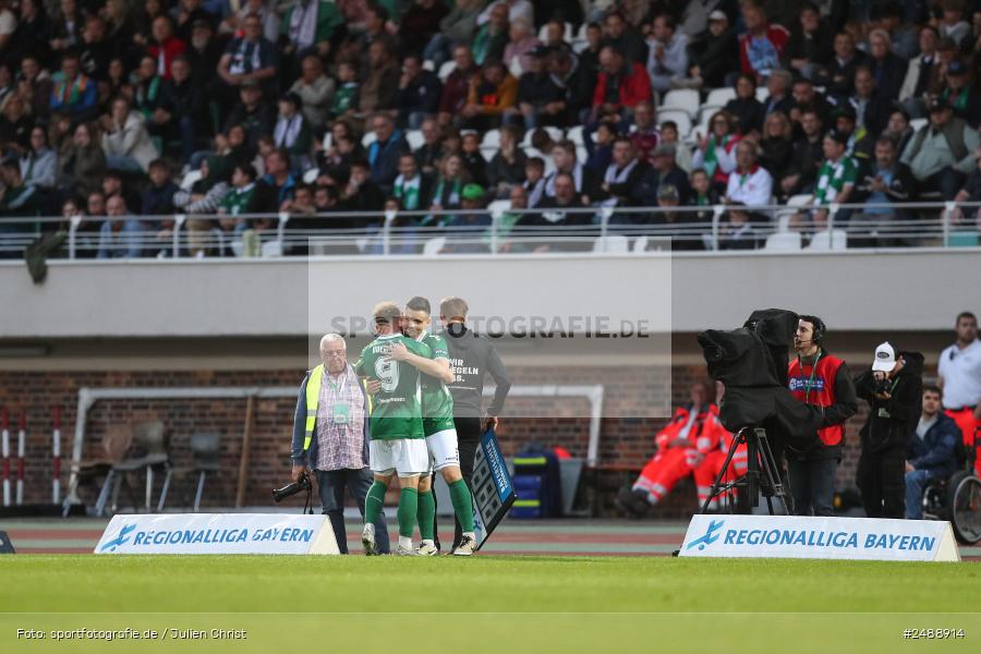 sport, action, Schweinfurt, Sachs Stadion, Regionalliga Bayern, Fussball, FCS, FCA, FC Augsburg II, BFV, 34. Spieltag, 16.05.2025, 1. FC Schweinfurt 1905 - Bild-ID: 2488914 sport, action, Schweinfurt, Sachs Stadion, Regionalliga Bayern, Fussball, FCS, FCA, FC Augsburg II, BFV, 34. Spieltag, 16.05.2025, 1. FC Schweinfurt 1905 - Bild-ID: 2488914