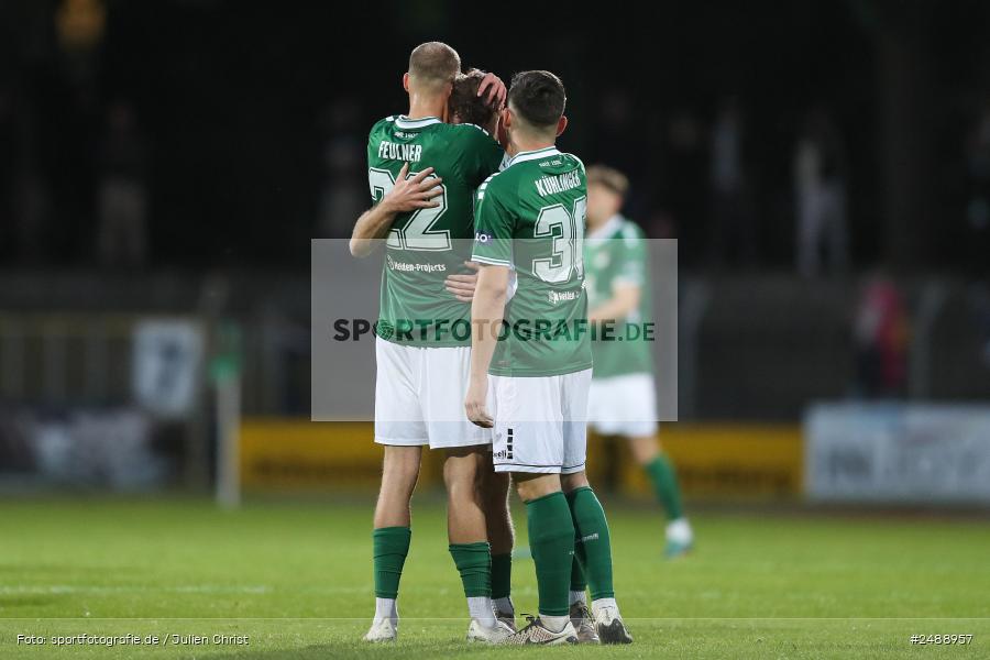 sport, action, Schweinfurt, Sachs Stadion, Regionalliga Bayern, Fussball, FCS, FCA, FC Augsburg II, BFV, 34. Spieltag, 16.05.2025, 1. FC Schweinfurt 1905 - Bild-ID: 2488957