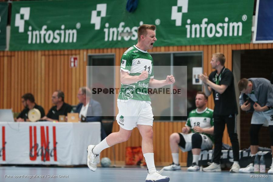 tectake Arena, sport, action, Würzburg, Wölfe Würzburg, MTV Braunschweig 1847, MTV, Handball, DJK, DHB, Aufstiegsrunde, 3. Liga, 17.05.2025, 1. Spieltag - Bild-ID: 2489408