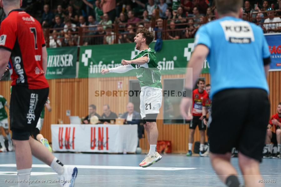 tectake Arena, sport, action, Würzburg, Wölfe Würzburg, MTV Braunschweig 1847, MTV, Handball, DJK, DHB, Aufstiegsrunde, 3. Liga, 17.05.2025, 1. Spieltag - Bild-ID: 2489452 tectake Arena, sport, action, Würzburg, Wölfe Würzburg, MTV Braunschweig 1847, MTV, Handball, DJK, DHB, Aufstiegsrunde, 3. Liga, 17.05.2025, 1. Spieltag - Bild-ID: 2489452