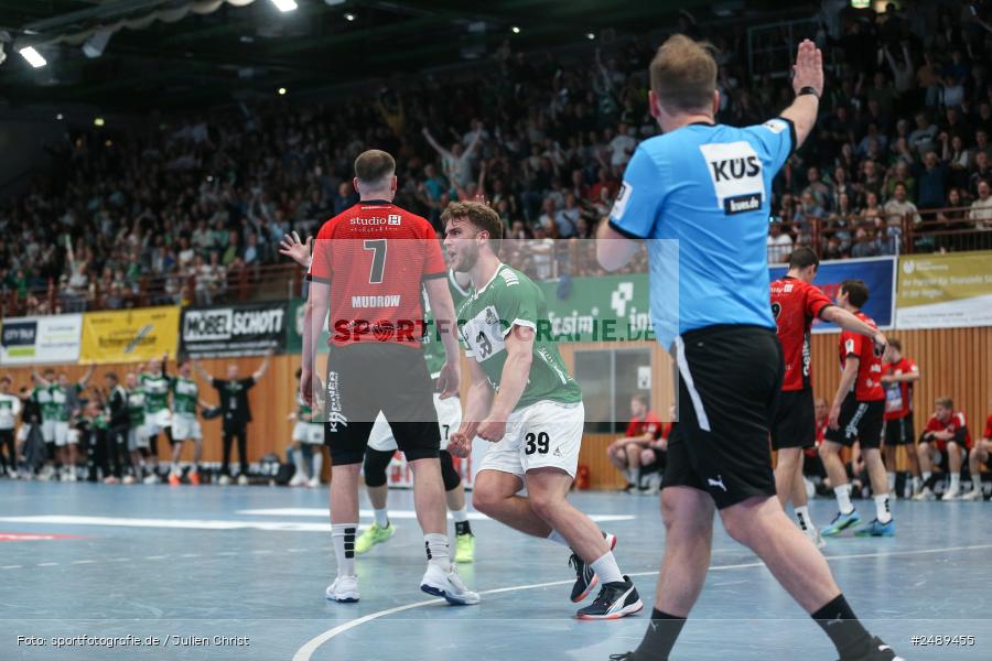 tectake Arena, sport, action, Würzburg, Wölfe Würzburg, MTV Braunschweig 1847, MTV, Handball, DJK, DHB, Aufstiegsrunde, 3. Liga, 17.05.2025, 1. Spieltag - Bild-ID: 2489455 tectake Arena, sport, action, Würzburg, Wölfe Würzburg, MTV Braunschweig 1847, MTV, Handball, DJK, DHB, Aufstiegsrunde, 3. Liga, 17.05.2025, 1. Spieltag - Bild-ID: 2489455