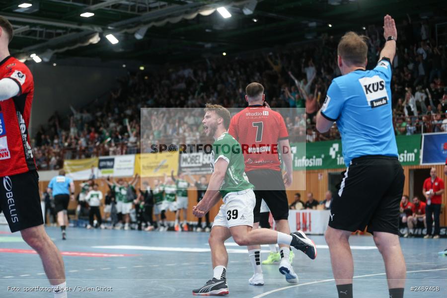 tectake Arena, sport, action, Würzburg, Wölfe Würzburg, MTV Braunschweig 1847, MTV, Handball, DJK, DHB, Aufstiegsrunde, 3. Liga, 17.05.2025, 1. Spieltag - Bild-ID: 2489458 tectake Arena, sport, action, Würzburg, Wölfe Würzburg, MTV Braunschweig 1847, MTV, Handball, DJK, DHB, Aufstiegsrunde, 3. Liga, 17.05.2025, 1. Spieltag - Bild-ID: 2489458