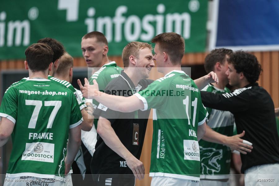 tectake Arena, sport, action, Würzburg, Wölfe Würzburg, MTV Braunschweig 1847, MTV, Handball, DJK, DHB, Aufstiegsrunde, 3. Liga, 17.05.2025, 1. Spieltag - Bild-ID: 2489507 tectake Arena, sport, action, Würzburg, Wölfe Würzburg, MTV Braunschweig 1847, MTV, Handball, DJK, DHB, Aufstiegsrunde, 3. Liga, 17.05.2025, 1. Spieltag - Bild-ID: 2489507