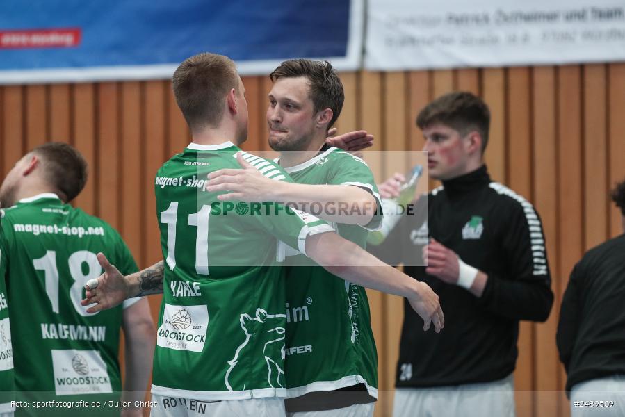 tectake Arena, sport, action, Würzburg, Wölfe Würzburg, MTV Braunschweig 1847, MTV, Handball, DJK, DHB, Aufstiegsrunde, 3. Liga, 17.05.2025, 1. Spieltag - Bild-ID: 2489509