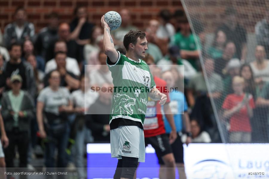 tectake Arena, sport, action, Würzburg, Wölfe Würzburg, MTV Braunschweig 1847, MTV, Handball, DJK, DHB, Aufstiegsrunde, 3. Liga, 17.05.2025, 1. Spieltag - Bild-ID: 2489512