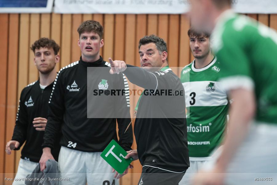 tectake Arena, sport, action, Würzburg, Wölfe Würzburg, MTV Braunschweig 1847, MTV, Handball, DJK, DHB, Aufstiegsrunde, 3. Liga, 17.05.2025, 1. Spieltag - Bild-ID: 2489553