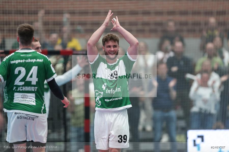 tectake Arena, sport, action, Würzburg, Wölfe Würzburg, MTV Braunschweig 1847, MTV, Handball, DJK, DHB, Aufstiegsrunde, 3. Liga, 17.05.2025, 1. Spieltag - Bild-ID: 2489587