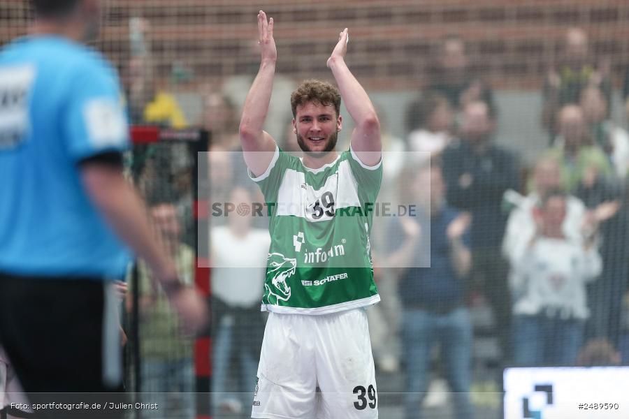 tectake Arena, sport, action, Würzburg, Wölfe Würzburg, MTV Braunschweig 1847, MTV, Handball, DJK, DHB, Aufstiegsrunde, 3. Liga, 17.05.2025, 1. Spieltag - Bild-ID: 2489590