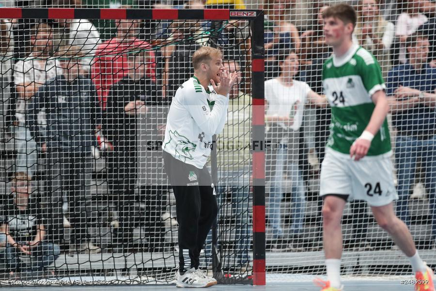 tectake Arena, sport, action, Würzburg, Wölfe Würzburg, MTV Braunschweig 1847, MTV, Handball, DJK, DHB, Aufstiegsrunde, 3. Liga, 17.05.2025, 1. Spieltag - Bild-ID: 2489599