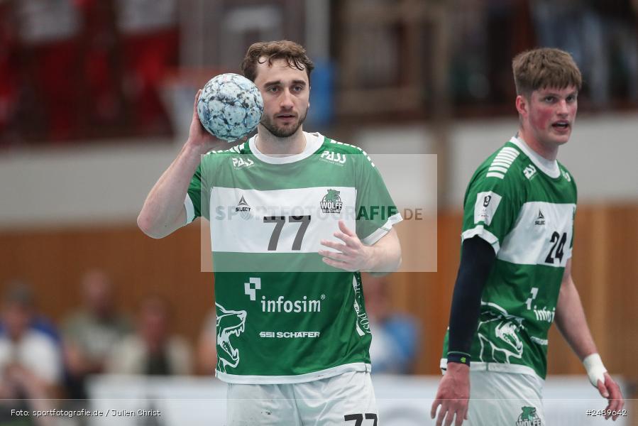 tectake Arena, sport, action, Würzburg, Wölfe Würzburg, MTV Braunschweig 1847, MTV, Handball, DJK, DHB, Aufstiegsrunde, 3. Liga, 17.05.2025, 1. Spieltag - Bild-ID: 2489642 tectake Arena, sport, action, Würzburg, Wölfe Würzburg, MTV Braunschweig 1847, MTV, Handball, DJK, DHB, Aufstiegsrunde, 3. Liga, 17.05.2025, 1. Spieltag - Bild-ID: 2489642