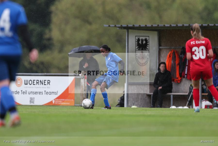 sport, bfv-Verbandsliga Frauen, action, Wertheim-Eichel, TSG Hoffenheim 3, TSG, Sportgelände, Fussball, FCW, FC Wertheim-Eichel, Baden, 25.05.2025 - Bild-ID: 2490281