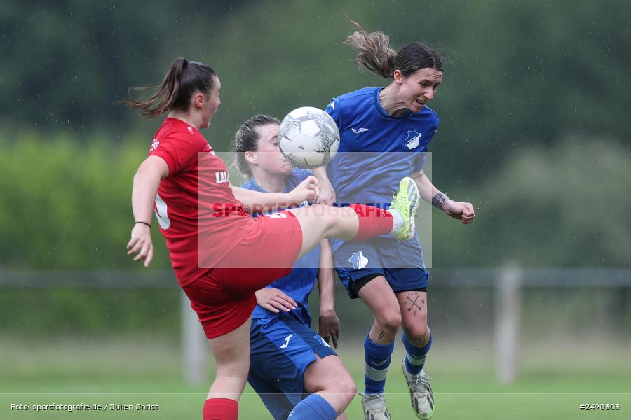 sport, bfv-Verbandsliga Frauen, action, Wertheim-Eichel, TSG Hoffenheim 3, TSG, Sportgelände, Fussball, FCW, FC Wertheim-Eichel, Baden, 25.05.2025 - Bild-ID: 2490303
