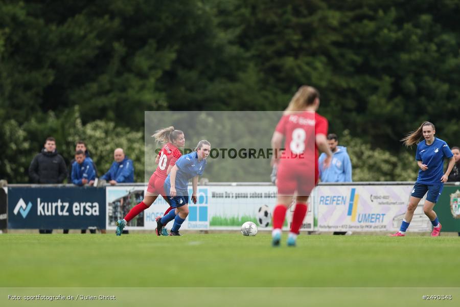 sport, bfv-Verbandsliga Frauen, action, Wertheim-Eichel, TSG Hoffenheim 3, TSG, Sportgelände, Fussball, FCW, FC Wertheim-Eichel, Baden, 25.05.2025 - Bild-ID: 2490343