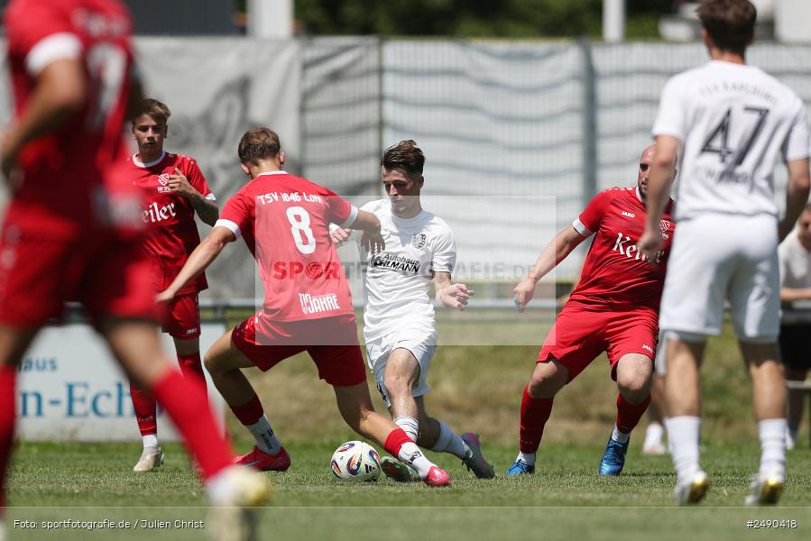 Sportgelände, Lohr am Main, 21.06.2025, sport, action, Fussball, BFV, Landesliga Nordwest, Bezirksliga Unterfranken West, TSV Karlburg, TSV Lohr - Bild-ID: 2490418
