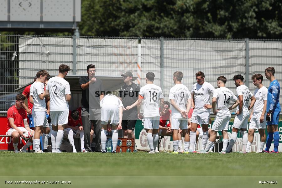 Sportgelände, Lohr am Main, 21.06.2025, sport, action, Fussball, BFV, Landesliga Nordwest, Bezirksliga Unterfranken West, TSV Karlburg, TSV Lohr - Bild-ID: 2490420