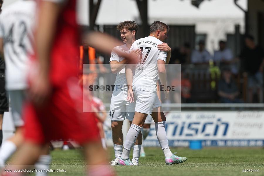 sport, action, TSV Lohr, TSV Karlburg, Sportgelände, Lohr am Main, Landesliga Nordwest, Fussball, Bezirksliga Unterfranken West, BFV, 21.06.2025 - Bild-ID: 2490444