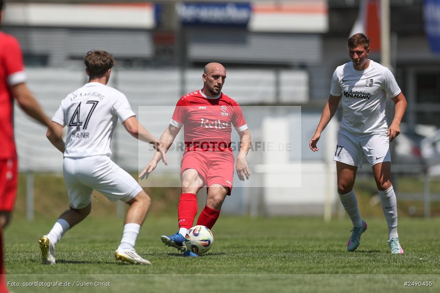 sport, action, TSV Lohr, TSV Karlburg, Sportgelände, Lohr am Main, Landesliga Nordwest, Fussball, Bezirksliga Unterfranken West, BFV, 21.06.2025 - Bild-ID: 2490455