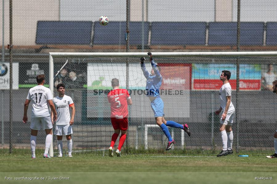 sport, action, TSV Lohr, TSV Karlburg, Sportgelände, Lohr am Main, Landesliga Nordwest, Fussball, Bezirksliga Unterfranken West, BFV, 21.06.2025 - Bild-ID: 2490478