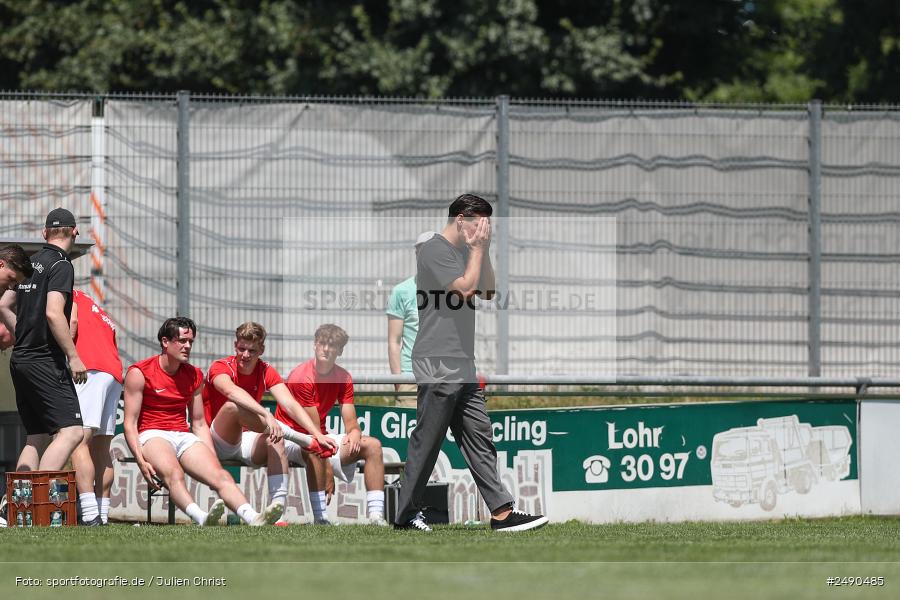 sport, action, TSV Lohr, TSV Karlburg, Sportgelände, Lohr am Main, Landesliga Nordwest, Fussball, Bezirksliga Unterfranken West, BFV, 21.06.2025 - Bild-ID: 2490485
