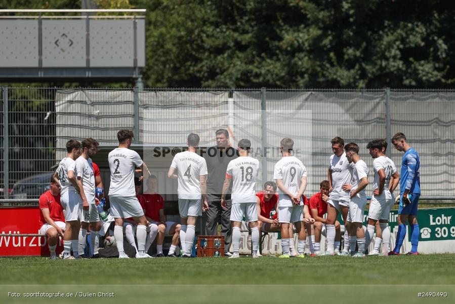sport, action, TSV Lohr, TSV Karlburg, Sportgelände, Lohr am Main, Landesliga Nordwest, Fussball, Bezirksliga Unterfranken West, BFV, 21.06.2025 - Bild-ID: 2490490