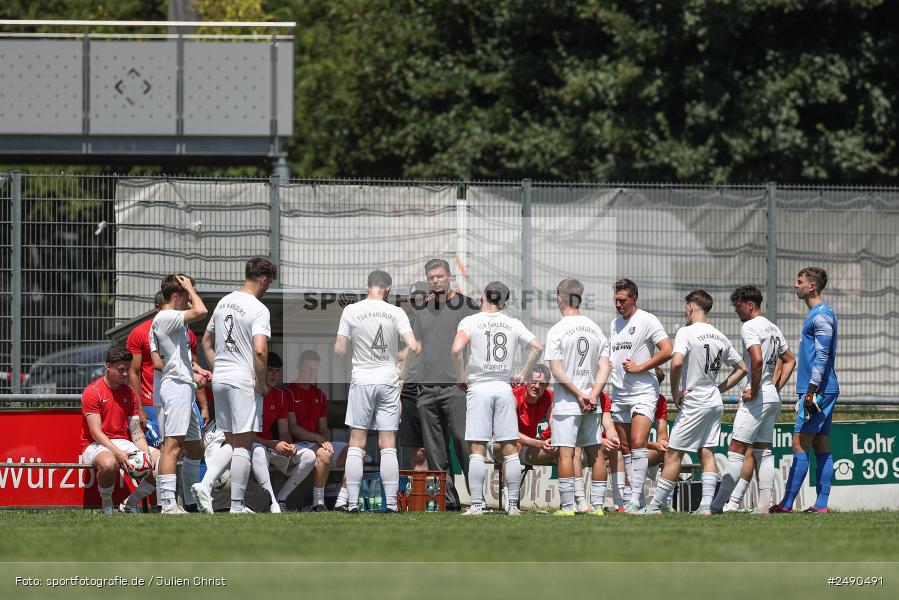 sport, action, TSV Lohr, TSV Karlburg, Sportgelände, Lohr am Main, Landesliga Nordwest, Fussball, Bezirksliga Unterfranken West, BFV, 21.06.2025 - Bild-ID: 2490491