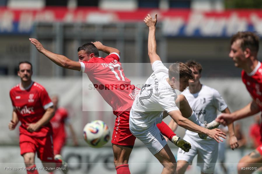 sport, action, TSV Lohr, TSV Karlburg, Sportgelände, Lohr am Main, Landesliga Nordwest, Fussball, Bezirksliga Unterfranken West, BFV, 21.06.2025 - Bild-ID: 2490510