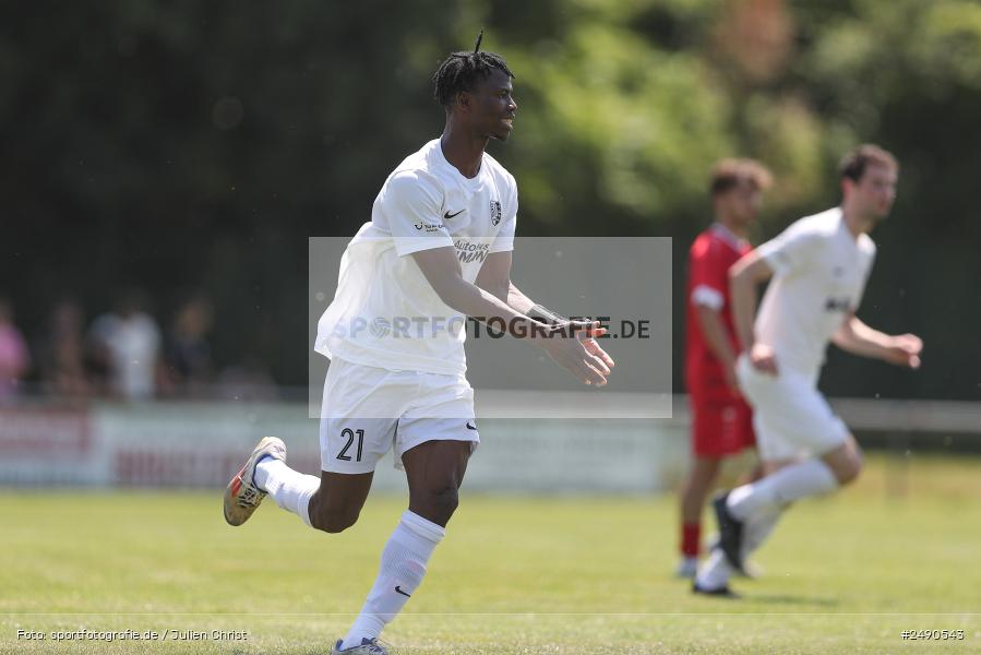 sport, action, TSV Lohr, TSV Karlburg, Sportgelände, Lohr am Main, Landesliga Nordwest, Fussball, Bezirksliga Unterfranken West, BFV, 21.06.2025 - Bild-ID: 2490543