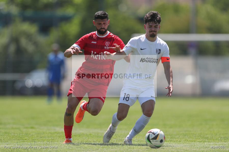 sport, action, TSV Lohr, TSV Karlburg, Sportgelände, Lohr am Main, Landesliga Nordwest, Fussball, Bezirksliga Unterfranken West, BFV, 21.06.2025 - Bild-ID: 2490551