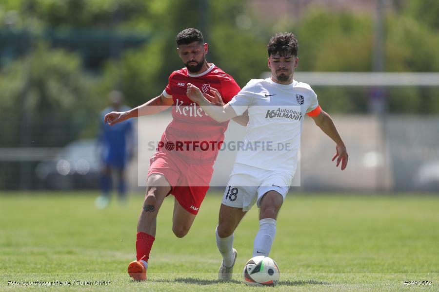 sport, action, TSV Lohr, TSV Karlburg, Sportgelände, Lohr am Main, Landesliga Nordwest, Fussball, Bezirksliga Unterfranken West, BFV, 21.06.2025 - Bild-ID: 2490552
