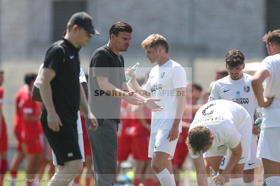 sport, action, TSV Lohr, TSV Karlburg, Sportgelände, Lohr am Main, Landesliga Nordwest, Fussball, Bezirksliga Unterfranken West, BFV, 21.06.2025 - Bild-ID: 2490563