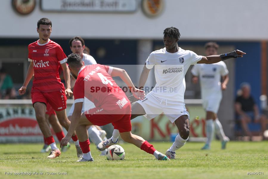 sport, action, TSV Lohr, TSV Karlburg, Sportgelände, Lohr am Main, Landesliga Nordwest, Fussball, Bezirksliga Unterfranken West, BFV, 21.06.2025 - Bild-ID: 2490571