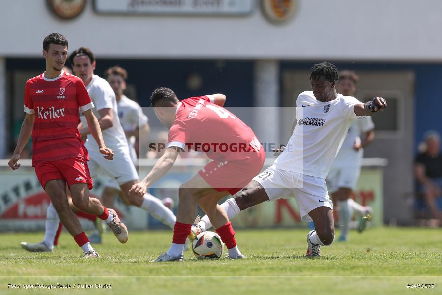 sport, action, TSV Lohr, TSV Karlburg, Sportgelände, Lohr am Main, Landesliga Nordwest, Fussball, Bezirksliga Unterfranken West, BFV, 21.06.2025 - Bild-ID: 2490573