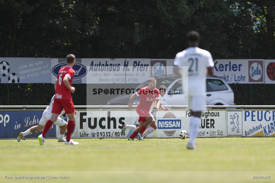 sport, action, TSV Lohr, TSV Karlburg, Sportgelände, Lohr am Main, Landesliga Nordwest, Fussball, Bezirksliga Unterfranken West, BFV, 21.06.2025 - Bild-ID: 2490605