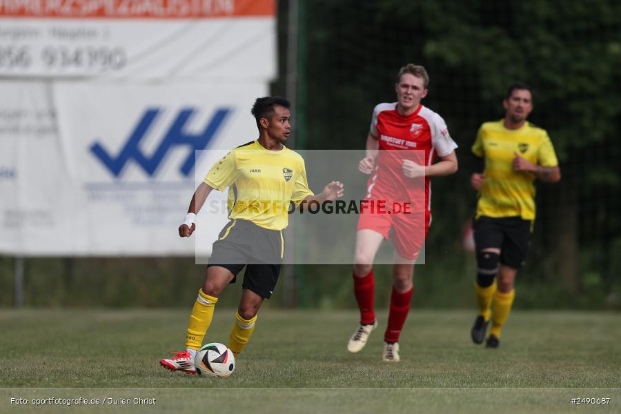 sport, action, Sportgelände, SVP, SV Pfaffenhausen, Kreisliga Würzburg, KOL Gelnhausen, HFV, Fussball, BSC Aura, BFV, BCA, Aura im Sinngrund, 24.06.2025 - Bild-ID: 2490687 sport, action, Sportgelände, SVP, SV Pfaffenhausen, Kreisliga Würzburg, KOL Gelnhausen, HFV, Fussball, BSC Aura, BFV, BCA, Aura im Sinngrund, 24.06.2025 - Bild-ID: 2490687