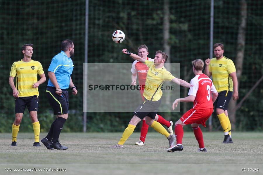 sport, action, Sportgelände, SVP, SV Pfaffenhausen, Kreisliga Würzburg, KOL Gelnhausen, HFV, Fussball, BSC Aura, BFV, BCA, Aura im Sinngrund, 24.06.2025 - Bild-ID: 2490690 sport, action, Sportgelände, SVP, SV Pfaffenhausen, Kreisliga Würzburg, KOL Gelnhausen, HFV, Fussball, BSC Aura, BFV, BCA, Aura im Sinngrund, 24.06.2025 - Bild-ID: 2490690