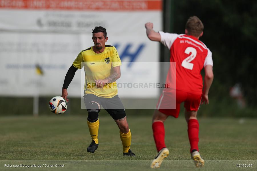 sport, action, Sportgelände, SVP, SV Pfaffenhausen, Kreisliga Würzburg, KOL Gelnhausen, HFV, Fussball, BSC Aura, BFV, BCA, Aura im Sinngrund, 24.06.2025 - Bild-ID: 2490697 sport, action, Sportgelände, SVP, SV Pfaffenhausen, Kreisliga Würzburg, KOL Gelnhausen, HFV, Fussball, BSC Aura, BFV, BCA, Aura im Sinngrund, 24.06.2025 - Bild-ID: 2490697